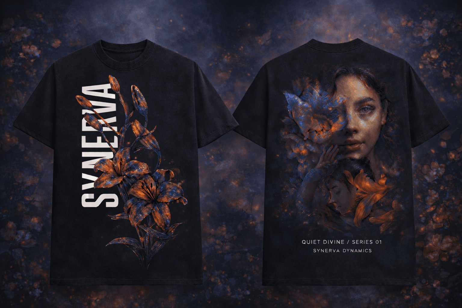 Quiet Divine Editions shirt mockup: While You Wait