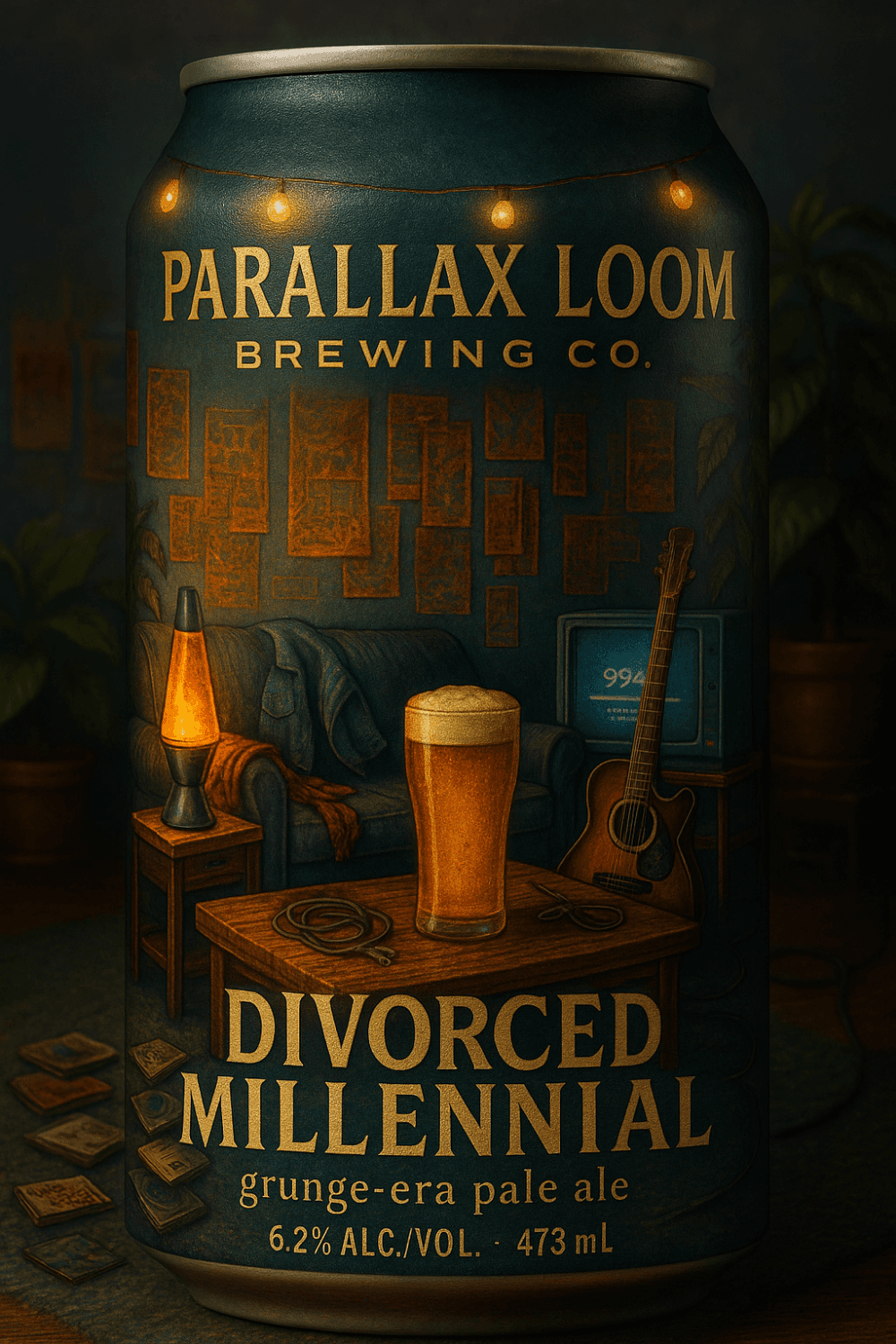 Parallax Loom can design - divorced millenial v1