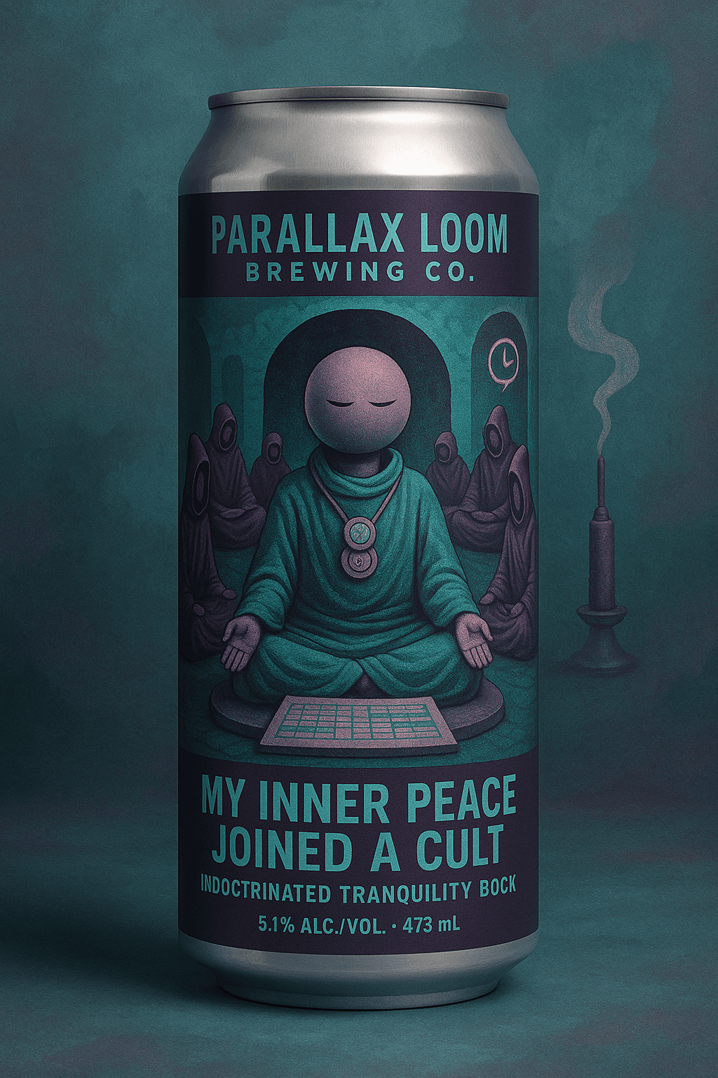 Parallax Loom can design - my inner peace joined a cult v1