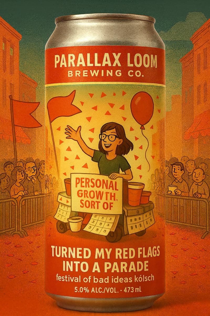 Parallax Loom can design - turned my red flags into a parade v1